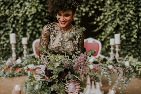 Adiós 2017...Negro y Dorado, una novia diferente Adiós 2017...Negro y Dorado, una novia diferente