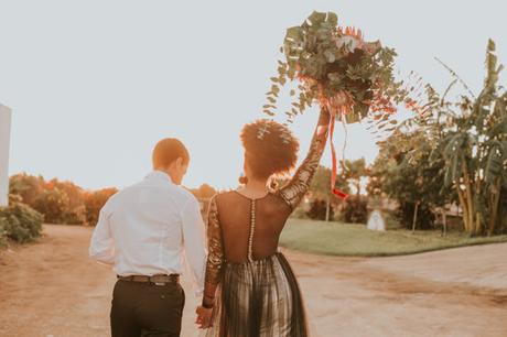 Adiós 2017...Negro y Dorado, una novia diferente Adiós 2017...Negro y Dorado, una novia diferente