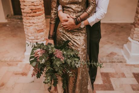 Adiós 2017...Negro y Dorado, una novia diferente Adiós 2017...Negro y Dorado, una novia diferente