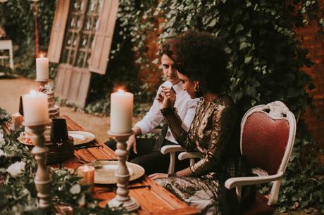 Adiós 2017...Negro y Dorado, una novia diferente Adiós 2017...Negro y Dorado, una novia diferente