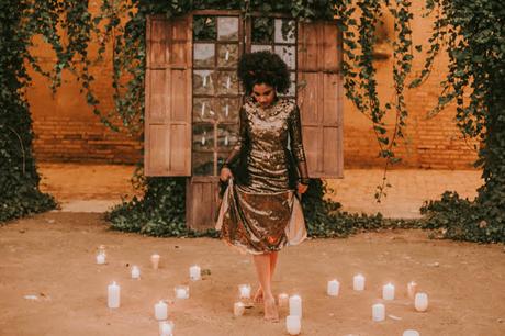 Adiós 2017...Negro y Dorado, una novia diferente Adiós 2017...Negro y Dorado, una novia diferente