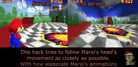 Super Mario 64 se puede vivir en primera persona gracias a este mod