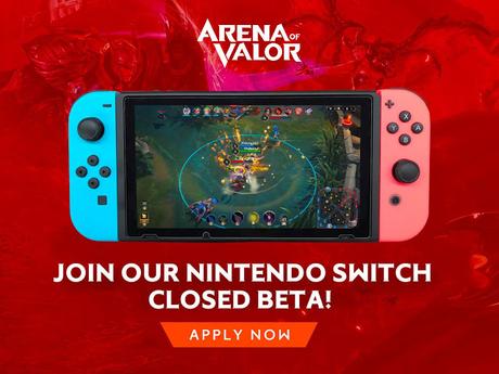 Ya puedes registrarte para la beta de Arena of Valor en Switch