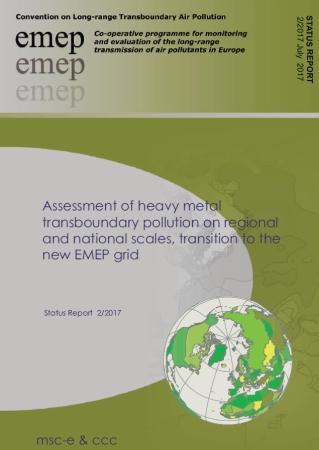 EMEP: Contaminación transfronteriza por metales pesados en Europa (Informe 2017)
