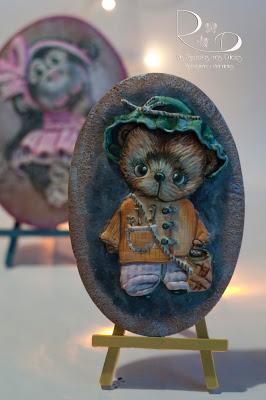 GALLETA OSITO Y MONITA COQUETA