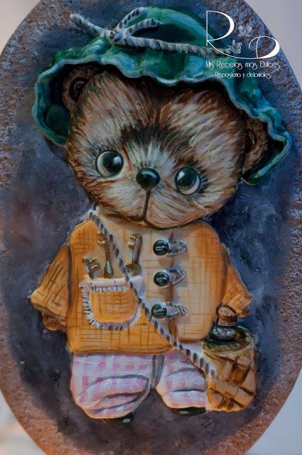 GALLETA OSITO Y MONITA COQUETA