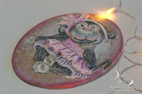 GALLETA OSITO Y MONITA COQUETA