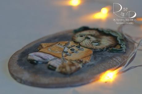 GALLETA OSITO Y MONITA COQUETA