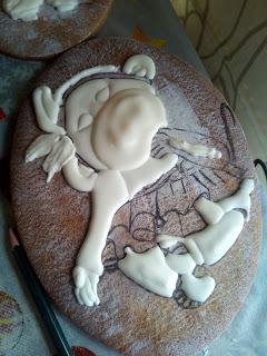 GALLETA OSITO Y MONITA COQUETA