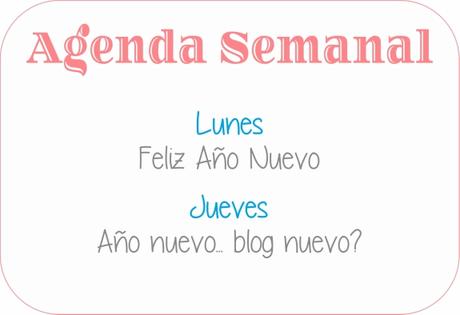 Agenda Semanal 1/01 - 7/01