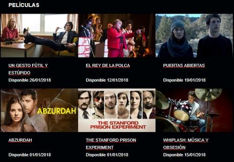 NETFLIX: los estrenos para enero 2018 son…