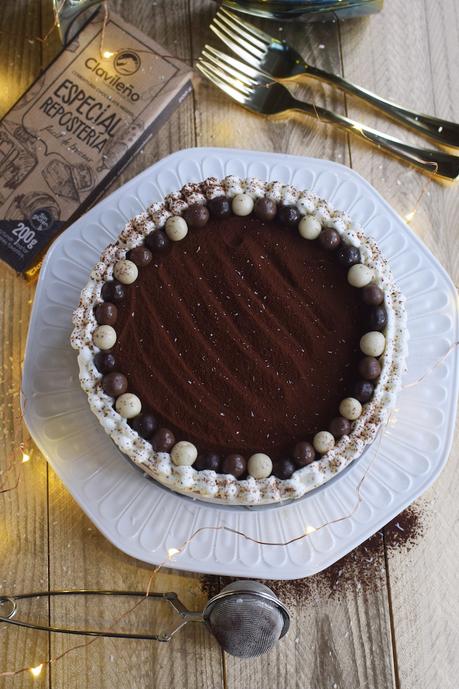 Cheesecake de Oreo y Mousse de chocolate
