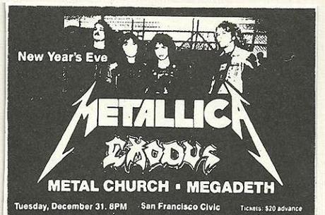 Efemérides del Rock y Heavy Metal: Qué pasó un 31 de Diciembre