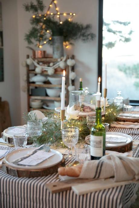 mesa de navidad feliz año 2018 estilo nórdico estilo escandinavo estilismo navidad decoración navideña decoración mesa navidad 