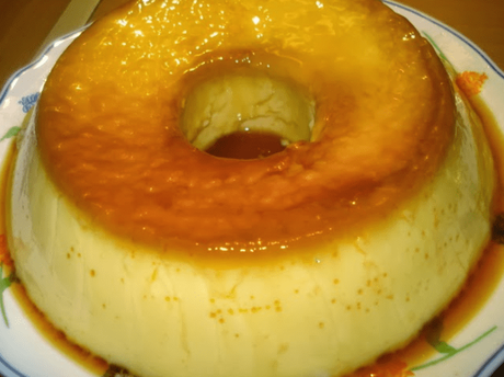 Flan pudin de naranja con Thermomix