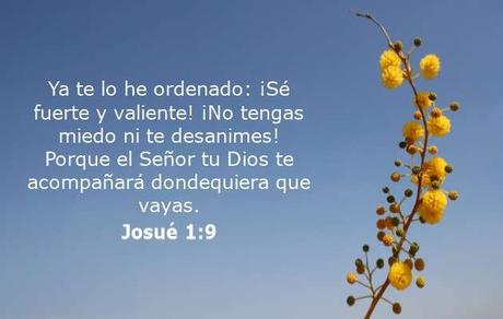 Josué 1:9 versículo top de la Biblia en 2017