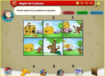 Los vagones del tren. Secuencias temporales Los vagones del tren. Secuencias temporales