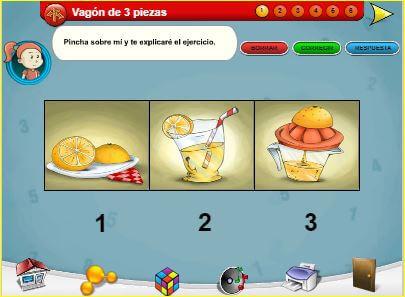 Los vagones del tren. Secuencias temporales Los vagones del tren. Secuencias temporales