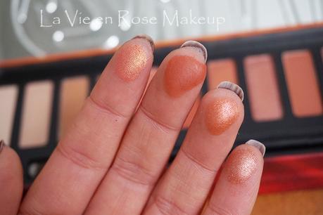 Paleta Blazin' de W7 - Swatches y propuesta de maquillaje