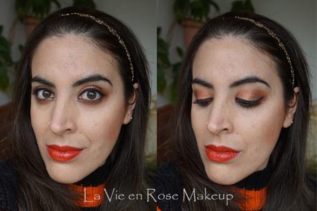 Paleta Blazin' de W7 - Swatches y propuesta de maquillaje