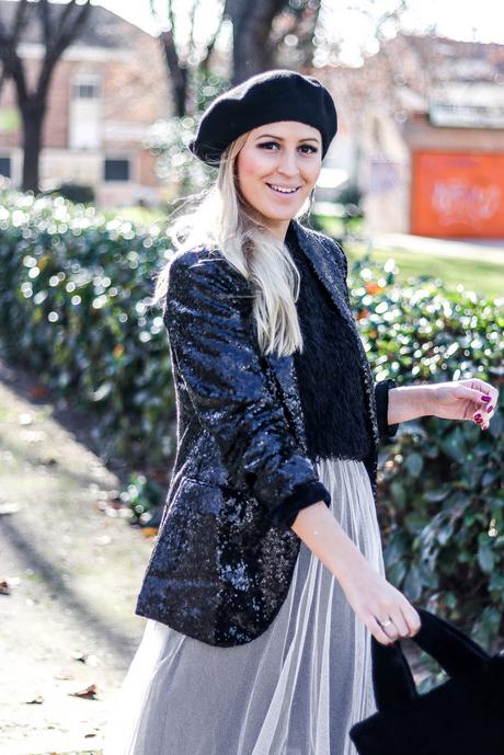 PAILLETTES JACKET & TULLE SKIRT PAILLETTES JACKET & TULLE SKIRT