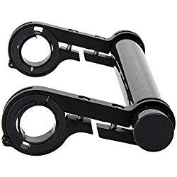 Expansor del manillar de la bici de montaña, soporte doble Bike Handlebar Expander, estante de la extensión del manillar, marco doble de la extensión de la barra de la bici