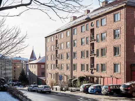 mini estudio mini ático estilo nórdico distribución diáfana decoración interiores decoración espacios pequeños cocina abierta aticos nordicos 