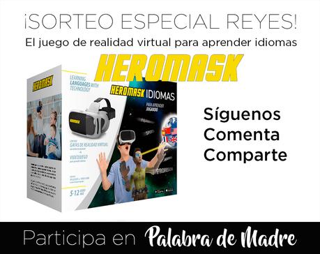 Heromask: un regalo original y educativo para que los niños aprendan idiomas Heromask: un regalo original y educativo para que los niños aprendan idiomas