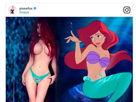 Esta mujer se quitó 6 costillas y ha tenido 200 cirugías para parecerse a #caricaturas de #Disney (ARIEL) (FOTO)