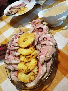 Redondo relleno jamón serrano y piña