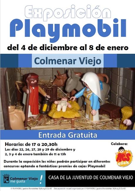 Exposiciones navideñas organizadas por Aesclick