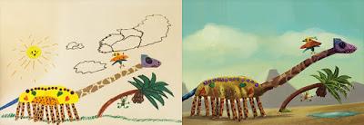 Dando vida a dinosaurios dibujados por niños con Dougal Dixon