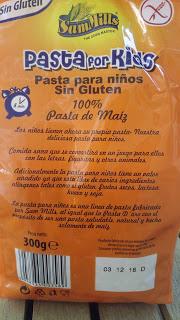 Pasta Sam Mills para niños Pasta Sam Mills para niños