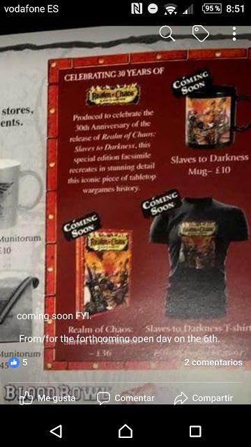 Merchandise del Slaves of Darkness en el New Year's Open Day (30º aniversario) Merchandise del Slaves of Darkness en el New Year's Open Day (30º aniversario)