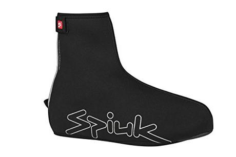 Spiuk Top Ten Neopreno - Cubre zapatillas unisex, color negro, talla L / XL