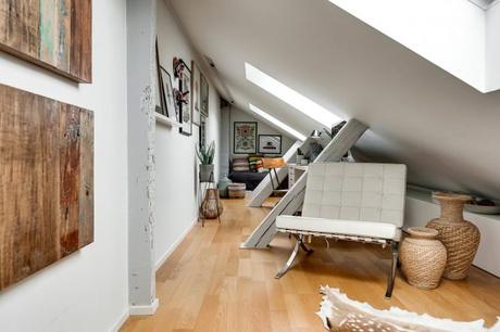 loft distribución diáfana diseño interiores decoración interiores decoración atico decoración abierta cocina industrial cocina acero inoxidable 