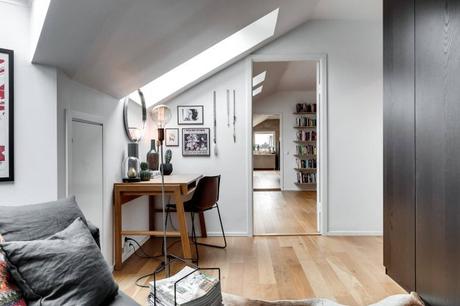 loft distribución diáfana diseño interiores decoración interiores decoración atico decoración abierta cocina industrial cocina acero inoxidable 