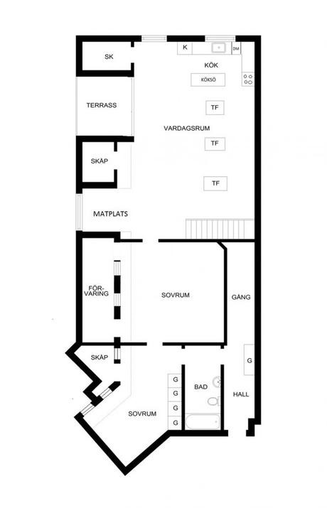 loft distribución diáfana diseño interiores decoración interiores decoración atico decoración abierta cocina industrial cocina acero inoxidable 