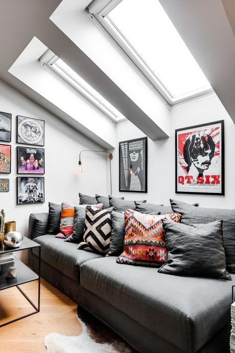 loft distribución diáfana diseño interiores decoración interiores decoración atico decoración abierta cocina industrial cocina acero inoxidable 