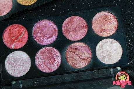 Paletas de coloretes de Makeup Revolution