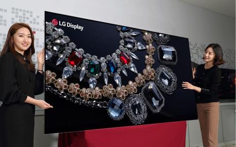 LG ha presentado una pantalla OLED de 88 pulgadas y resolución 8K