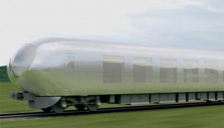 Desarrollarán el primer tren invisible este 2018 #Tecnologia Desarrollarán el primer tren invisible este 2018 #Tecnologia