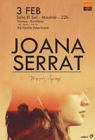 Concierto de Joana Serrat en Sala el Sol
