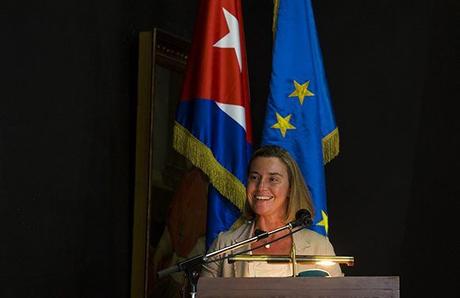 Federica Mogherini en Cuba: “La verdadera fuerza está en el diálogo y la cooperación”