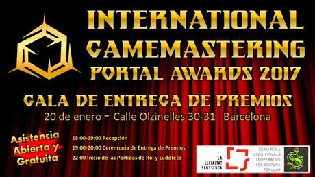 Gala de Entrega de Premios IGPA 2017, en Barcelona (20/01)