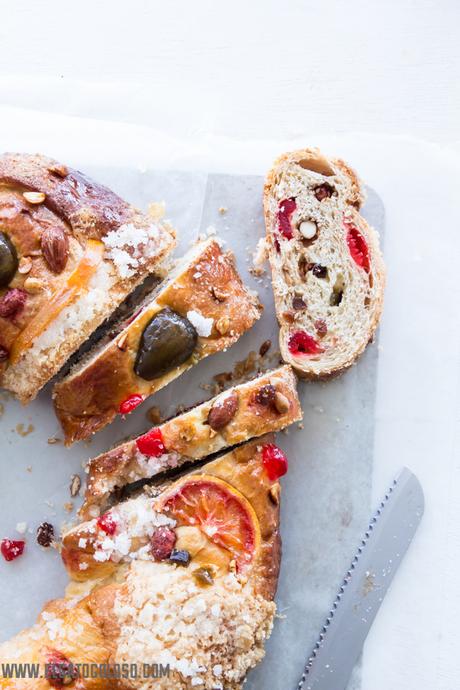 Bolo rei la rosca de reyes portuguesa