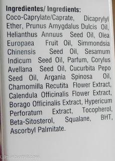 ingredientes aceite pure oil essential primer