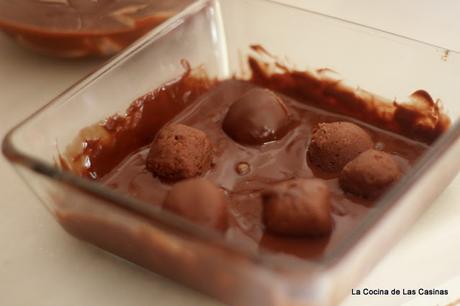 Trufas de Caramelo y Chocolate #CookingTheChef: Donna Hay