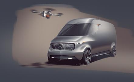 como sera el transporte en el futuro: Mercedes Benz