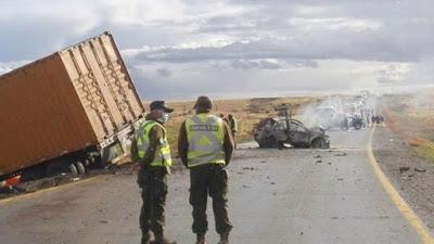 Cinco turistas argentinos murieron tras un violento accidente en Chile